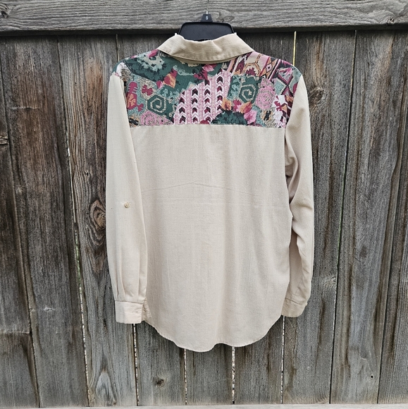 Vintage Tapestry Button Down Shirt - Picture 5 of 8